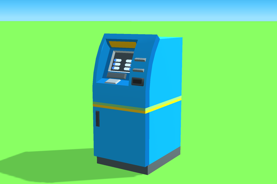 Cash machine in Amusement Factory