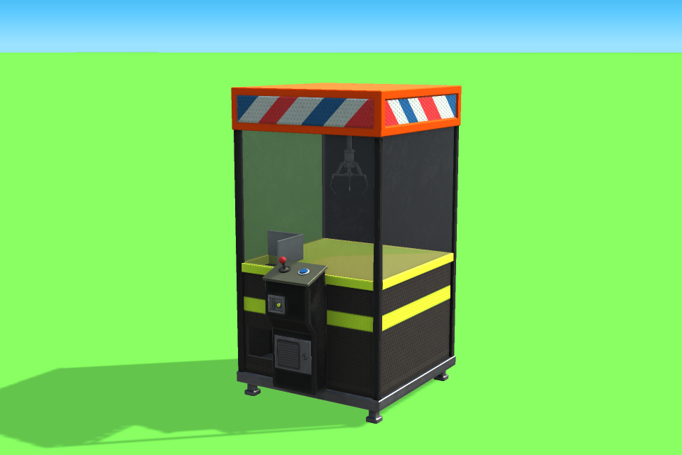 Claw machine in Amusement Factory