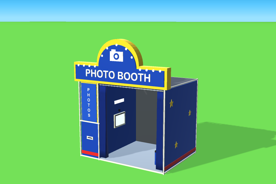 Photo booth in Amusement Factory