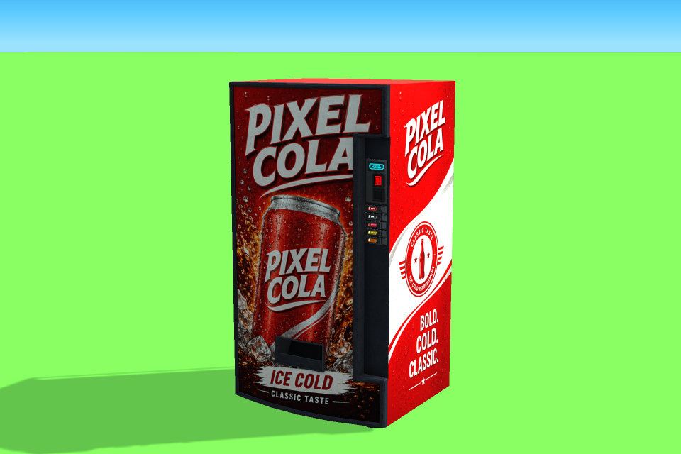 Vending machine in Amusement Factory