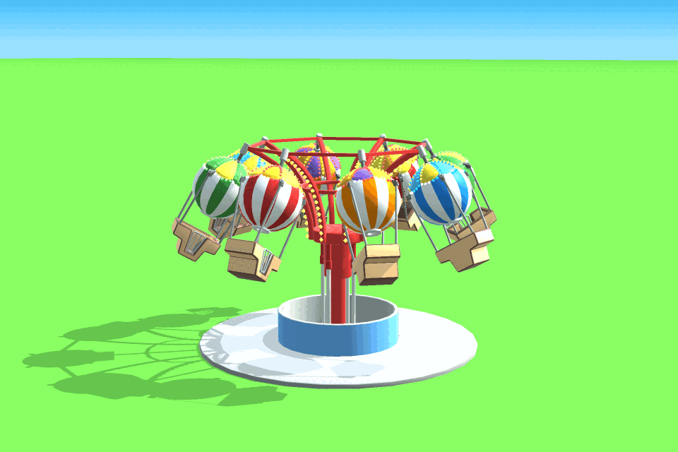 Balloon ride in Amusement Factory