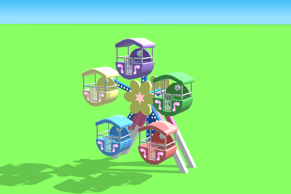 Mini ferris wheel in Amusement Factory