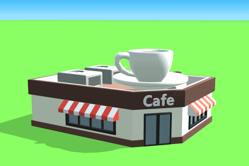 Cafe in Amusement Factory