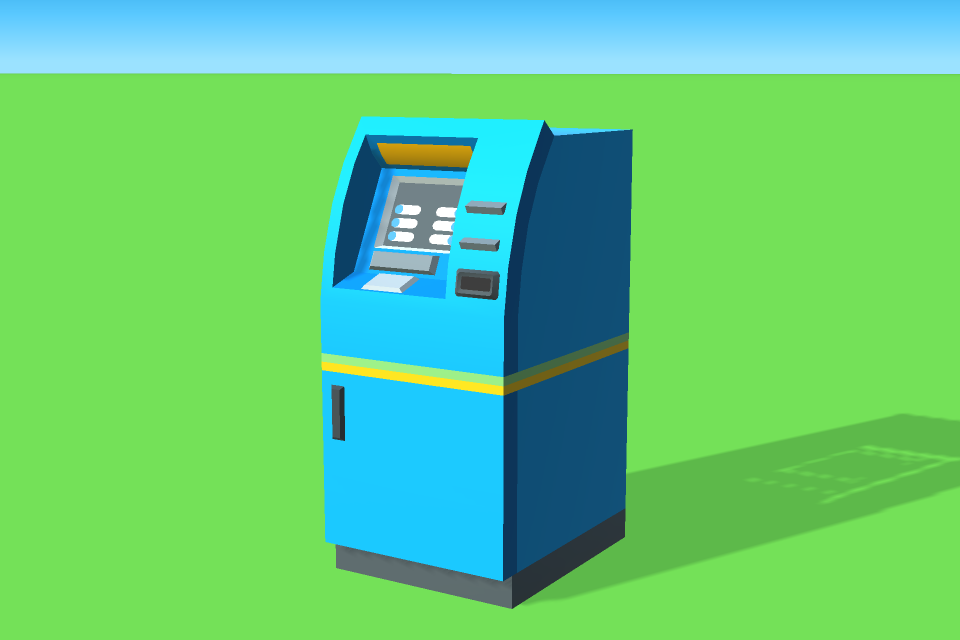 Cash machine in Amusement Factory