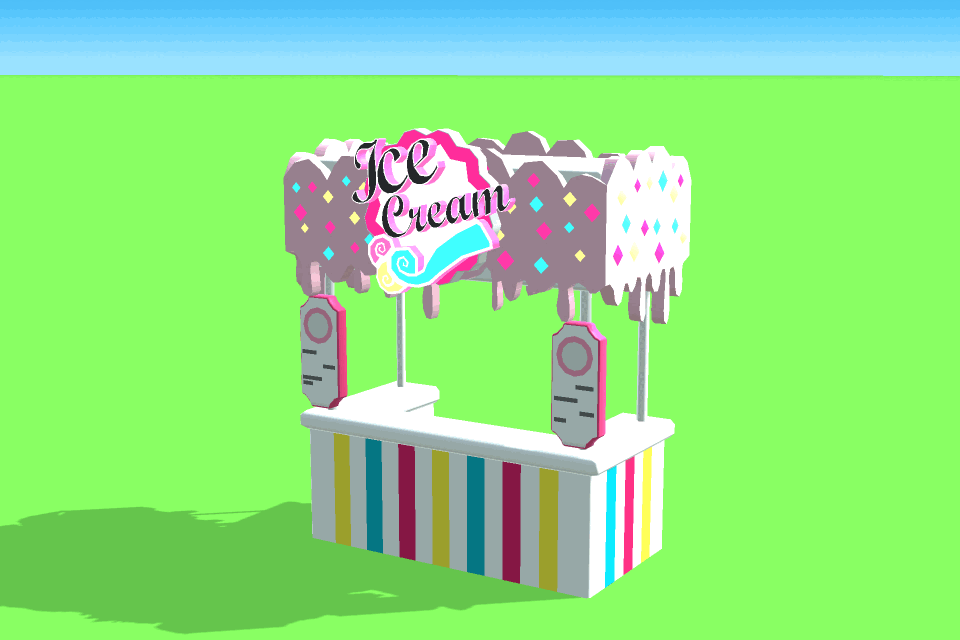 Ice cream shop in Amusement Factory