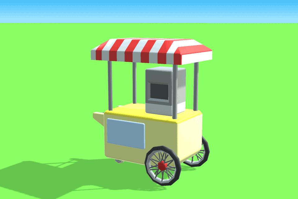 Popcorn and candy in Amusement Factory