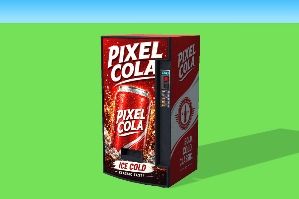 Vending machine in Amusement Factory