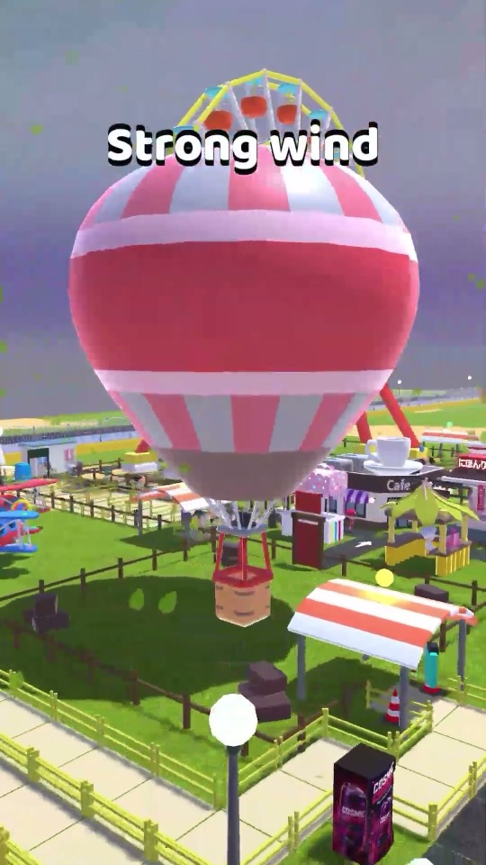 Play the short: dynamic weather influences your theme park