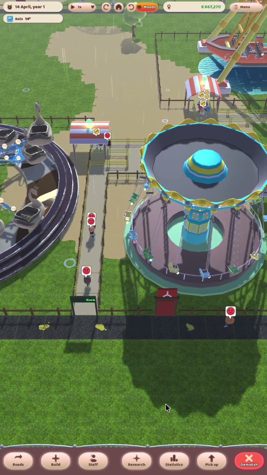 Play the short: a park with no toilets and no trash bins